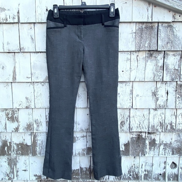 Express Columnist Grey/Black Pants - Picture 1 of 5
